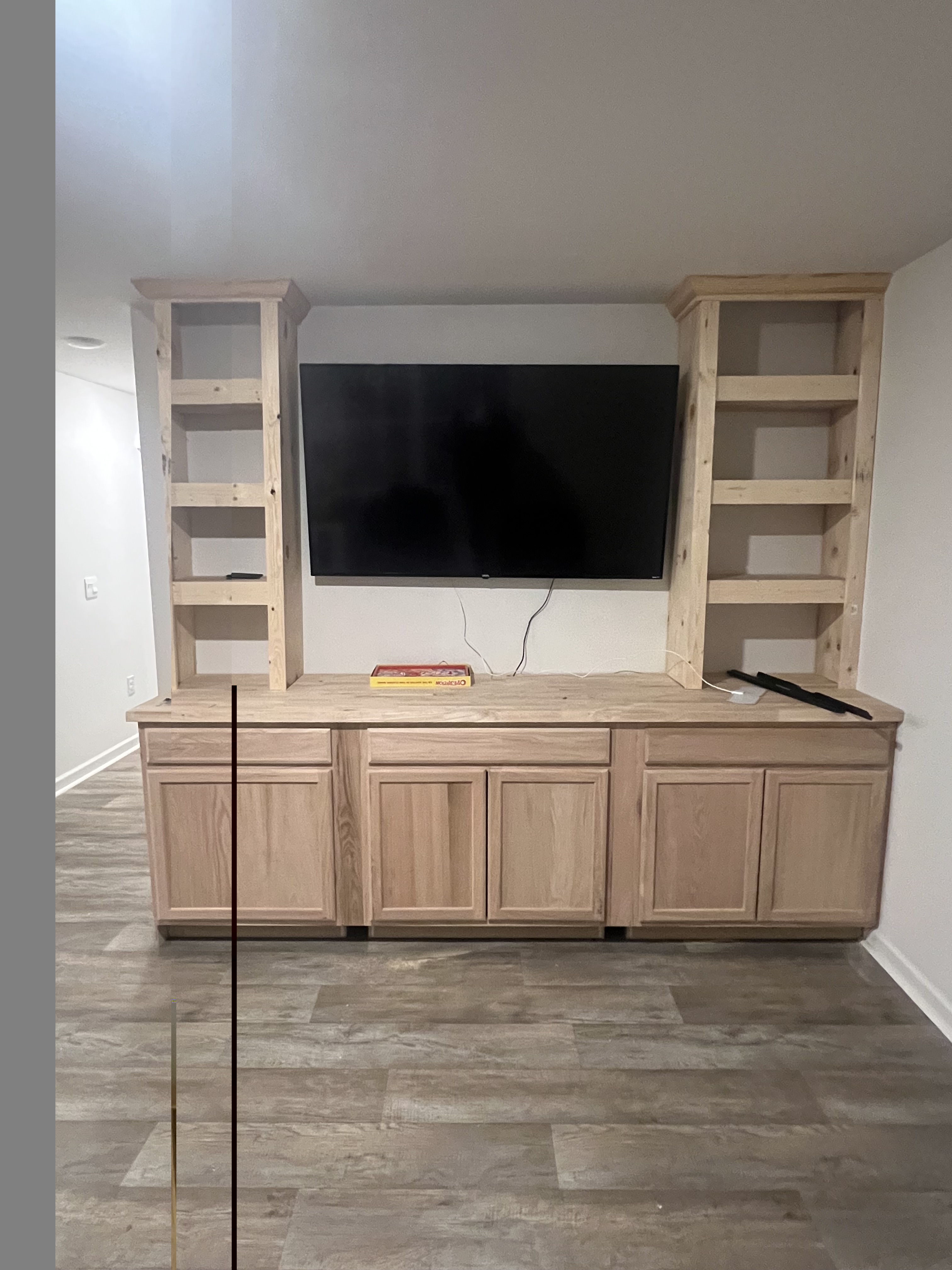Cabinet and shelving project